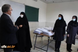 بازدید از مراحل مصاحبه و گزینش پذیرفته شدگان دانشگاه  فرهنگیان در آخرین روز پایانی 2