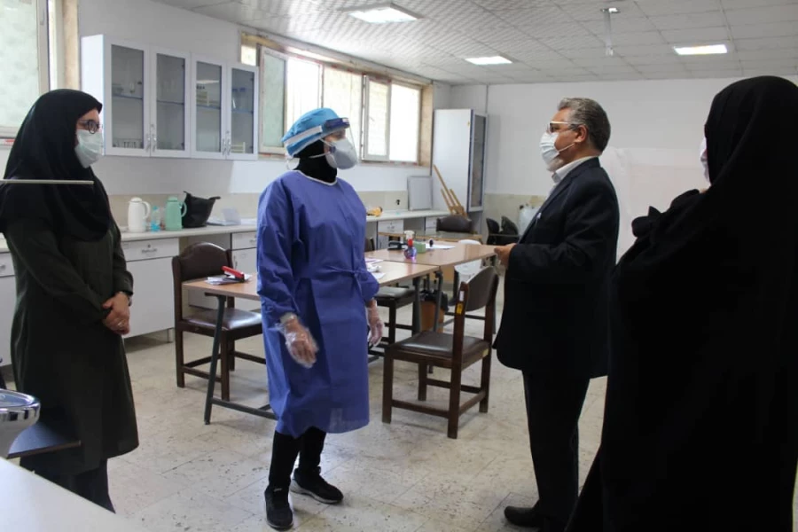 بازدید از مراحل مصاحبه و گزینش پذیرفته شدگان دانشگاه  فرهنگیان در آخرین روز پایانی 4