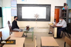 بازدید سرپرست وزارت آموزش و پرورش  از نحوه مصاحبه داوطلبان دانشگاه فرهنگیان در  مرکز آموزشی شهید باهنر 5