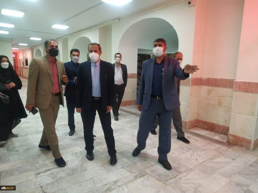 بازدید معاون پژوهش وفناوری دانشگاه فرهنگیان از مراکز دانشگاهی دانشگاه فرهنگیان استان سیستان و بلوچستان به روایت تصویر 6