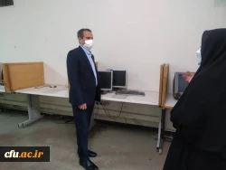 بازدید معاون پژوهش وفناوری دانشگاه فرهنگیان از مراکز دانشگاهی دانشگاه فرهنگیان استان سیستان و بلوچستان به روایت تصویر 8