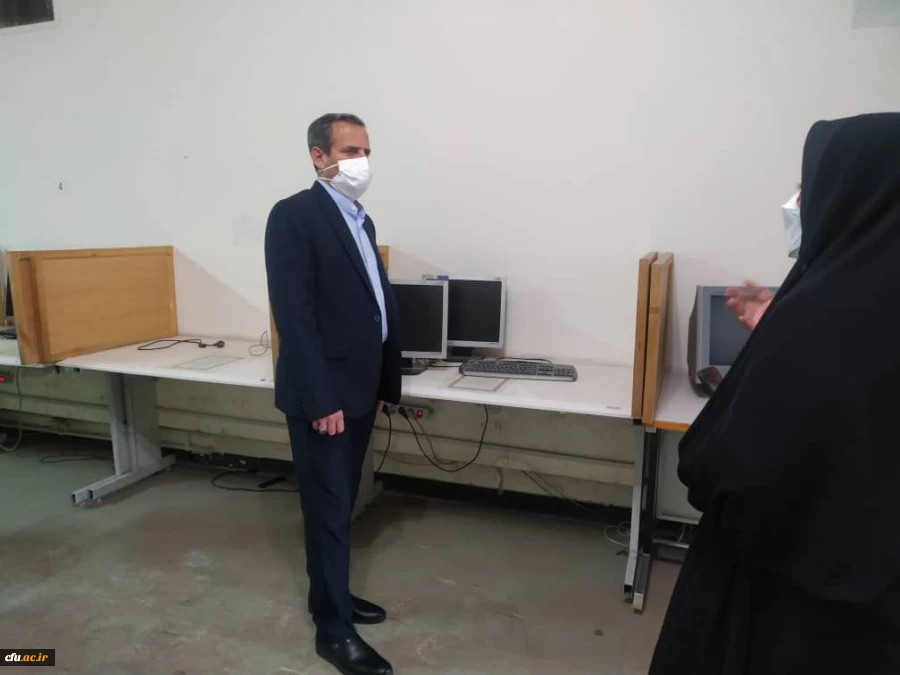 بازدید معاون پژوهش وفناوری دانشگاه فرهنگیان از مراکز دانشگاهی دانشگاه فرهنگیان استان سیستان و بلوچستان به روایت تصویر 8
