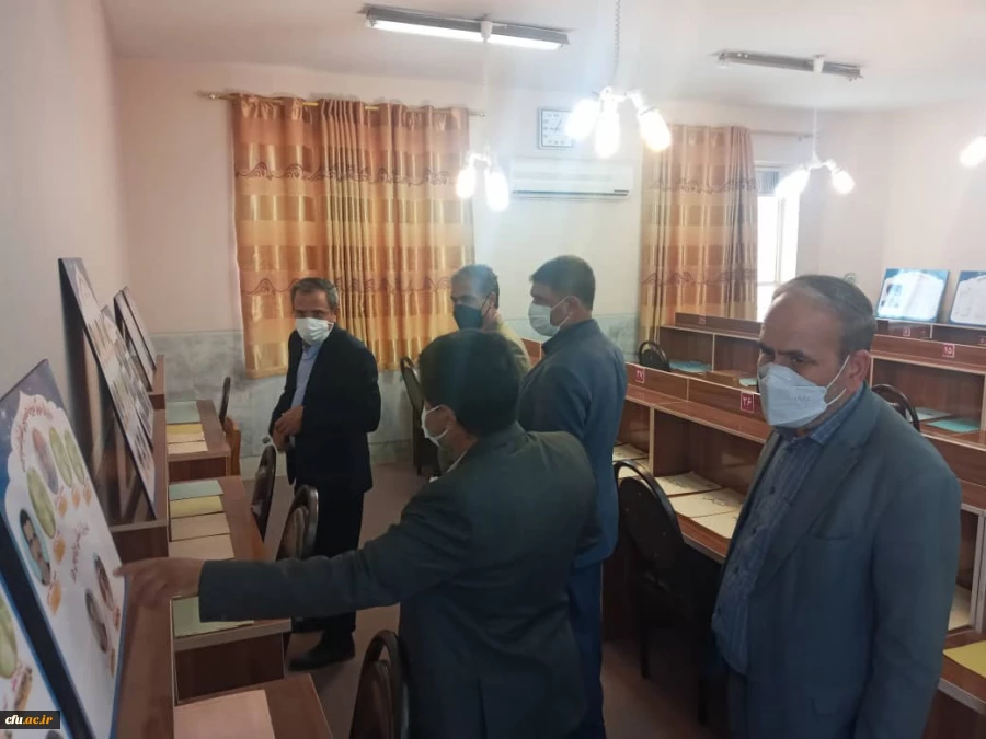 بازدید معاون پژوهش وفناوری دانشگاه فرهنگیان از مراکز دانشگاهی دانشگاه فرهنگیان استان سیستان و بلوچستان به روایت تصویر 15