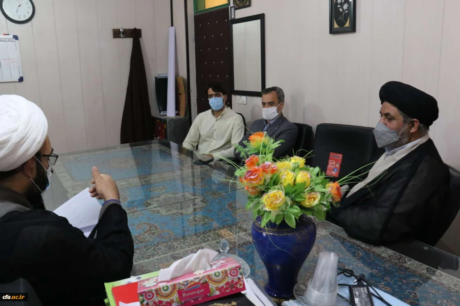 دیدار مدیر ستاد اقامه نماز استان با مدیر دانشگاه فرهنگیان یزد 4