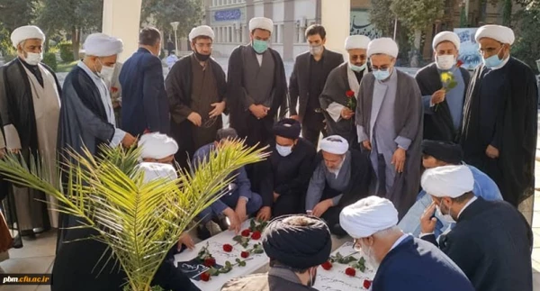 مراسم ادای احترام به مقام والای شهدای دانشگاه فرهنگیان خراسان رضوی 3
