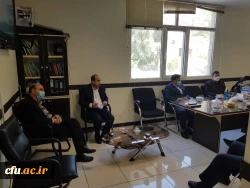 بازدید ریاست محترم دانشگاه از فرآیند برگزاری آزمون های الکترونیکی مهارت آموزی 4