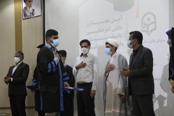 آیین دانش آموختگی دانشجو معلمان ورودی 96 دانشگاه فرهنگیان هرمزگان برگزار شد 4