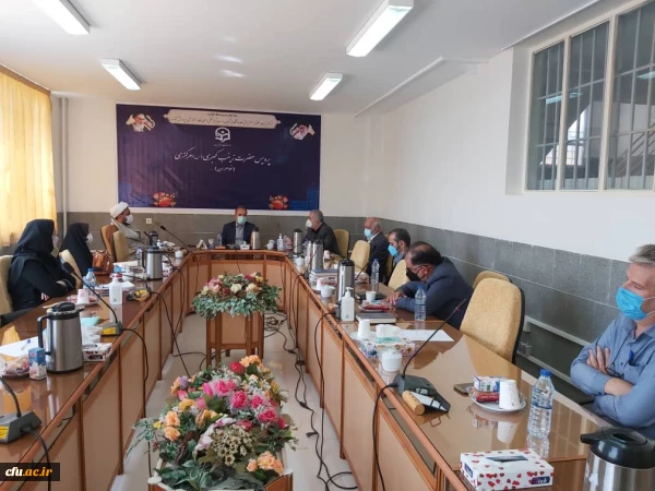 یازدهمین جلسه بنیاد خیرین استان مرکزی حامی دانشگاه فرهنگیان برگزار شد 2