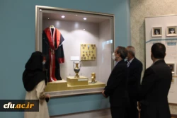 بازدید معاون پژوهش و فناوری دانشگاه فرهنگیان کشور از موزه دانشگاه فردوسی مشهد 3