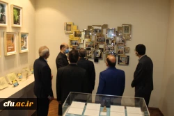 بازدید معاون پژوهش و فناوری دانشگاه فرهنگیان کشور از موزه دانشگاه فردوسی مشهد 8