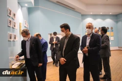 بازدید معاون پژوهش و فناوری دانشگاه فرهنگیان کشور از موزه دانشگاه فردوسی مشهد 9