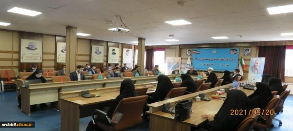 آیین آغاز اشتغال حرفه ای نومعلمان ورودی 96 دانشگاه فرهنگیان اردبیل