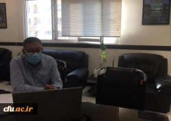 حضور دکتر انصاری راد در نشست مجازی معاونین دانشجویی سراسر کشور     3