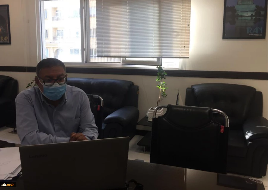 حضور دکتر انصاری راد در نشست مجازی معاونین دانشجویی سراسر کشور     3