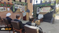 مراسم گرامیداشت آغاز هفته دفاع مقدس در پردیس شهید رجایی سمنان 4