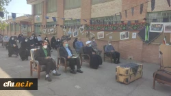 مراسم گرامیداشت آغاز هفته دفاع مقدس در پردیس شهید رجایی سمنان 6