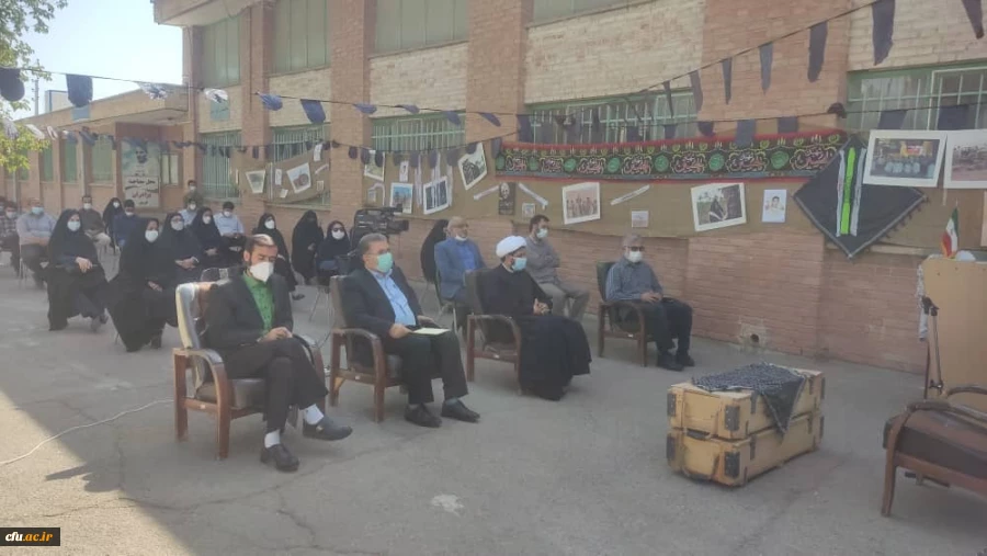 مراسم گرامیداشت آغاز هفته دفاع مقدس در پردیس شهید رجایی سمنان 6