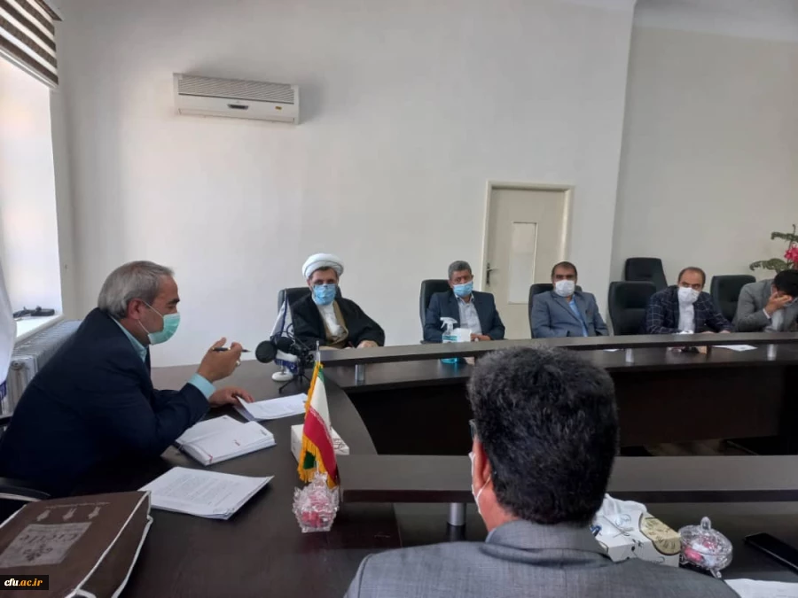 جلسه ستاد استقبال از دانشجو معلمان ورودی ۱۴۰۰ دانشگاه فرهنگیان در استان آذربایجان شرقی برگزار گردید 6