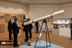 بازدید معاون پژوهش و فناوری دانشگاه فرهنگیان از موزه دانشگاه فردوسی مشهد
 4