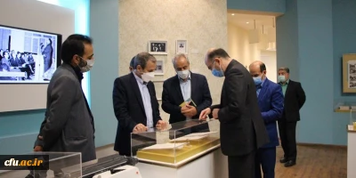 بازدید معاون پژوهش و فناوری دانشگاه فرهنگیان از موزه دانشگاه فردوسی مشهد
