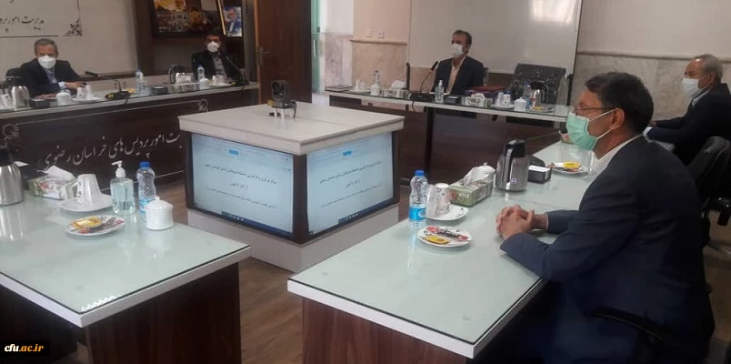 جلسه هم اندیشی و ارایه گزارش فعالیت های مرکز نوآوری و کارآفرینی دانشگاه فرهنگیان استان خراسان رضوی
 2