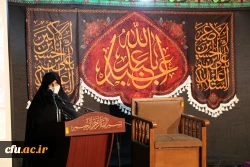 هفتمین شب سوگواری سرور و سالار شهیدان در دانشگاه فرهنگیان به میزبانی استان قزوین برگزار شد 7