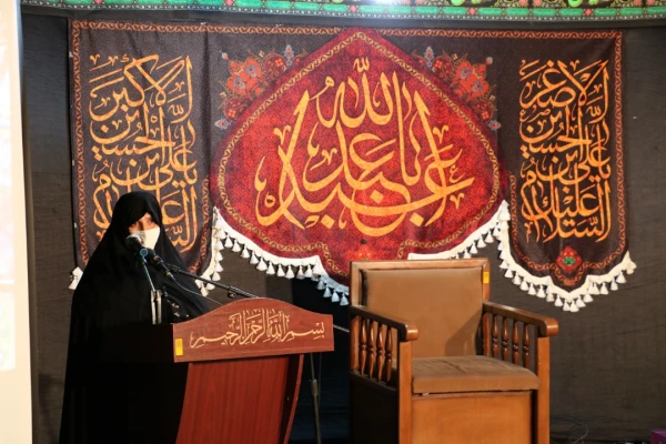 هفتمین شب سوگواری سرور و سالار شهیدان در دانشگاه فرهنگیان به میزبانی استان قزوین برگزار شد 7