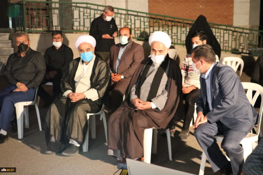 هفتمین شب سوگواری سرور و سالار شهیدان در دانشگاه فرهنگیان به میزبانی استان قزوین برگزار شد 8