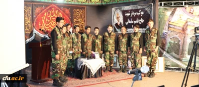 هفتمین شب سوگواری سرور و سالار شهیدان در دانشگاه فرهنگیان به میزبانی استان قزوین برگزار شد
