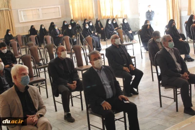 برگزاری آیین استقبال از دانشجو معلمان در سال تحصیلی 1400 در پردیس های استان سمنان