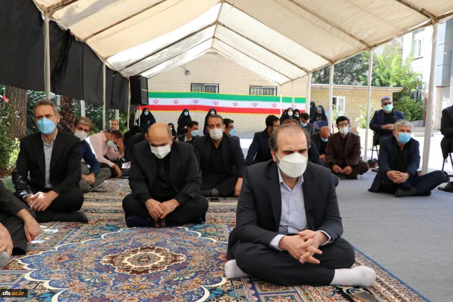 مراسم اربعین حسینی (ع) در سازمان مرکزی دانشگاه فرهنگیان به روایت تصویر 7