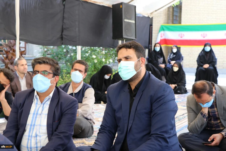 مراسم اربعین حسینی (ع) در سازمان مرکزی دانشگاه فرهنگیان به روایت تصویر 8