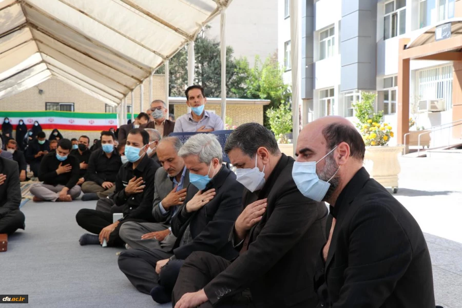 مراسم اربعین حسینی (ع) در سازمان مرکزی دانشگاه فرهنگیان به روایت تصویر 15