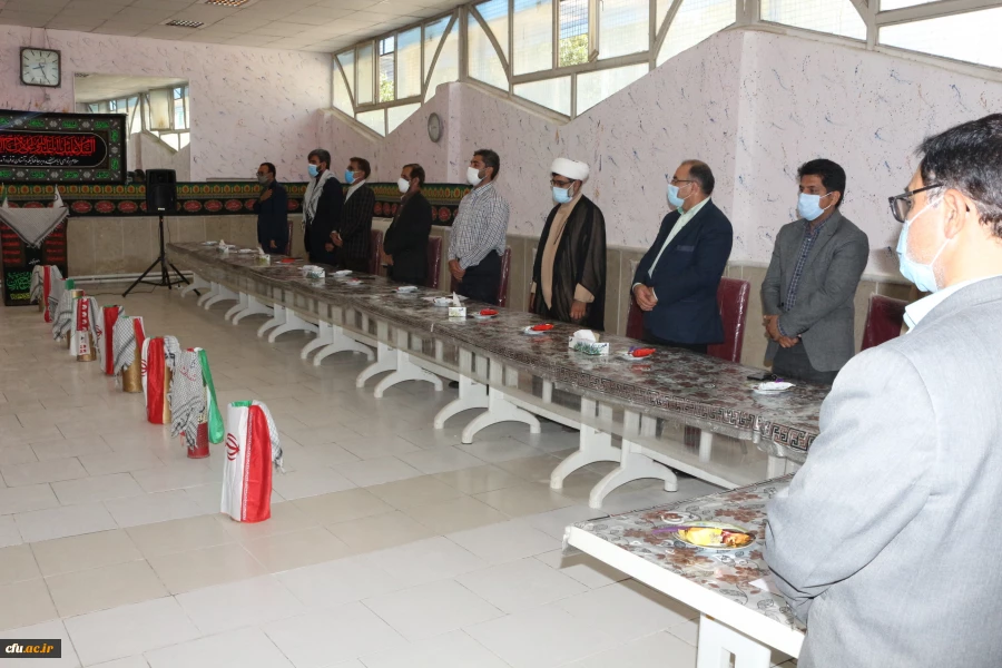 مراسم بازگشایی دانشگاه و  اربعین حسینی ،هفته دفاع مقدس  در دانشگاه فرهنگیان خراسان شمالی  10