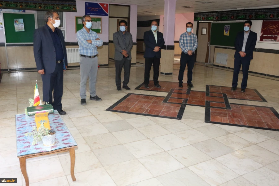 مراسم بازگشایی دانشگاه و  اربعین حسینی ،هفته دفاع مقدس  در دانشگاه فرهنگیان خراسان شمالی  6