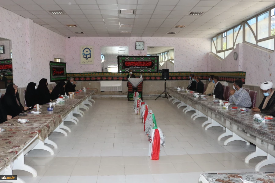 مراسم بازگشایی دانشگاه و  اربعین حسینی ،هفته دفاع مقدس  در دانشگاه فرهنگیان خراسان شمالی  12