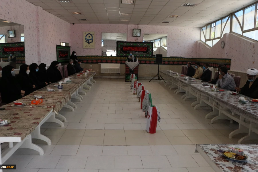 مراسم بازگشایی دانشگاه و  اربعین حسینی ،هفته دفاع مقدس  در دانشگاه فرهنگیان خراسان شمالی  14