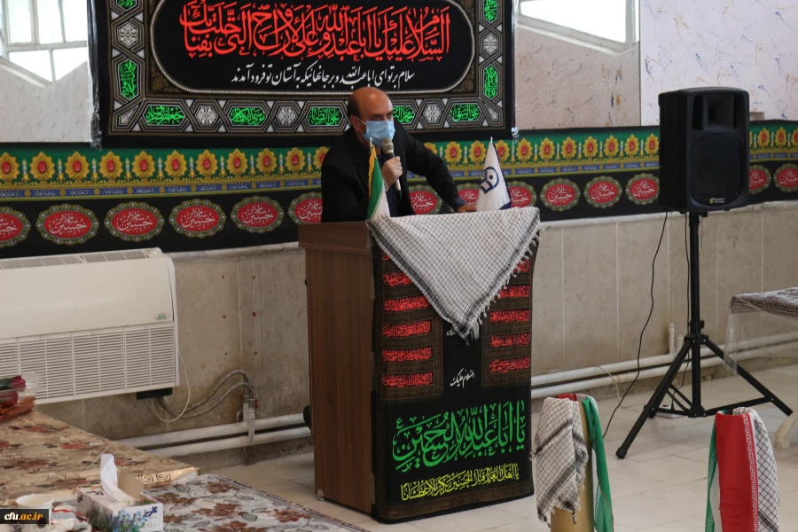 مراسم بازگشایی دانشگاه و  اربعین حسینی ،هفته دفاع مقدس  در دانشگاه فرهنگیان خراسان شمالی  16