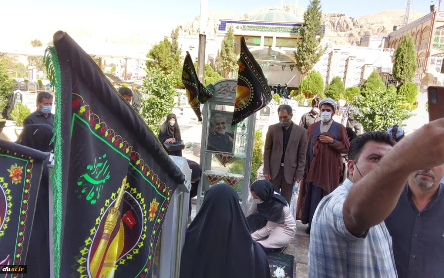 برگزاری مراسم پیاده روی جاماندگان اربعین حسینی در دانشگاه فرهنگیان کرمان 10