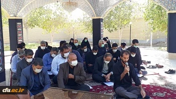 برگزاری مراسم بزرگداشت اربعین حسینی و هفته دفاع مقدس در دانشگاه فرهنگیان سیستان وبلوچستان  3