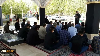 برگزاری مراسم بزرگداشت اربعین حسینی و هفته دفاع مقدس در دانشگاه فرهنگیان سیستان وبلوچستان  4