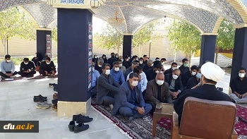 برگزاری مراسم بزرگداشت اربعین حسینی و هفته دفاع مقدس در دانشگاه فرهنگیان سیستان وبلوچستان  5