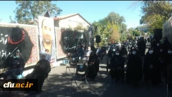 مراسم اربعین حسینی و هفته دفاع مقدس درپردیس فاطمه الزهرا سلام الله علیها دانشگاه فرهنگیان آذربایجان شرقی برگزار شد .  3