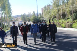 مراسم پرشکوه جاماندگان اربعین حسینی در دانشگاه فرهنگیان آذربایجانشرقی 3