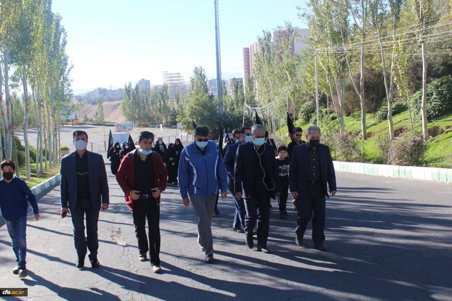 مراسم پرشکوه جاماندگان اربعین حسینی در دانشگاه فرهنگیان آذربایجانشرقی 3