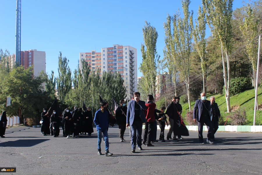 مراسم پرشکوه جاماندگان اربعین حسینی در دانشگاه فرهنگیان آذربایجانشرقی 4