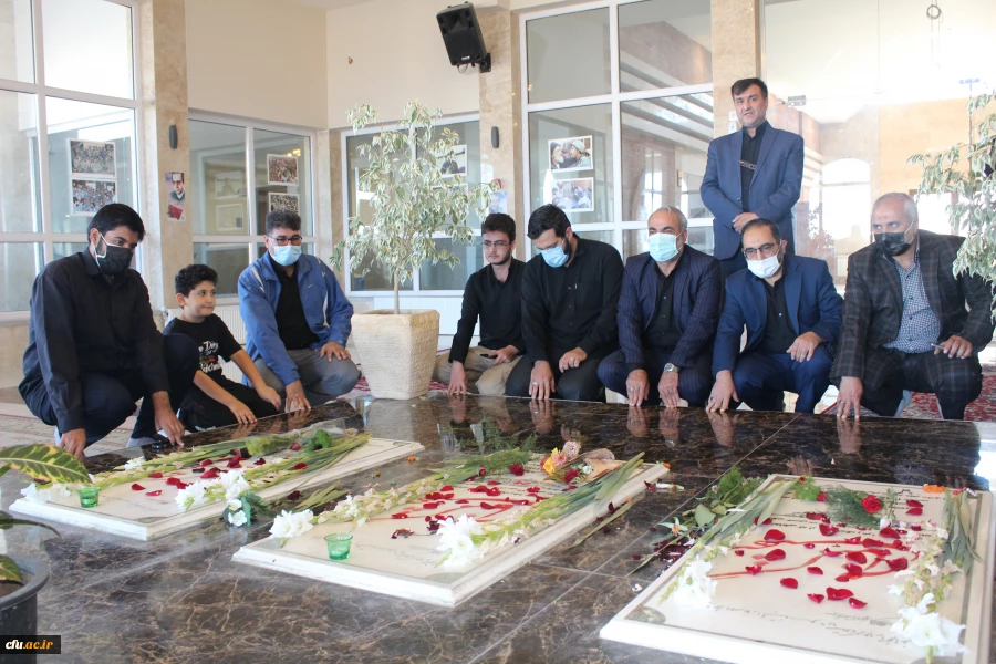 مراسم پرشکوه جاماندگان اربعین حسینی در دانشگاه فرهنگیان آذربایجانشرقی 5