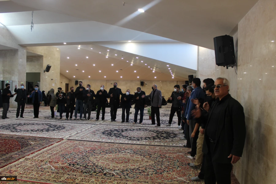 مراسم پرشکوه جاماندگان اربعین حسینی در دانشگاه فرهنگیان آذربایجانشرقی 6