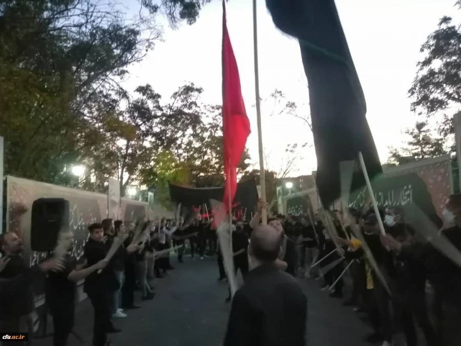 مراسم پرشکوه و بی نظیر پاسداشت  هفته دفاع مقدس  و تقارن این ایام با اربعین حسینی  درجوار شهید گمنام دانشگاه فرهنگیان استان آذربایجانشرقی  2