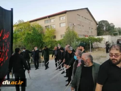 مراسم پرشکوه و بی نظیر پاسداشت  هفته دفاع مقدس  و تقارن این ایام با اربعین حسینی  درجوار شهید گمنام دانشگاه فرهنگیان استان آذربایجانشرقی  4